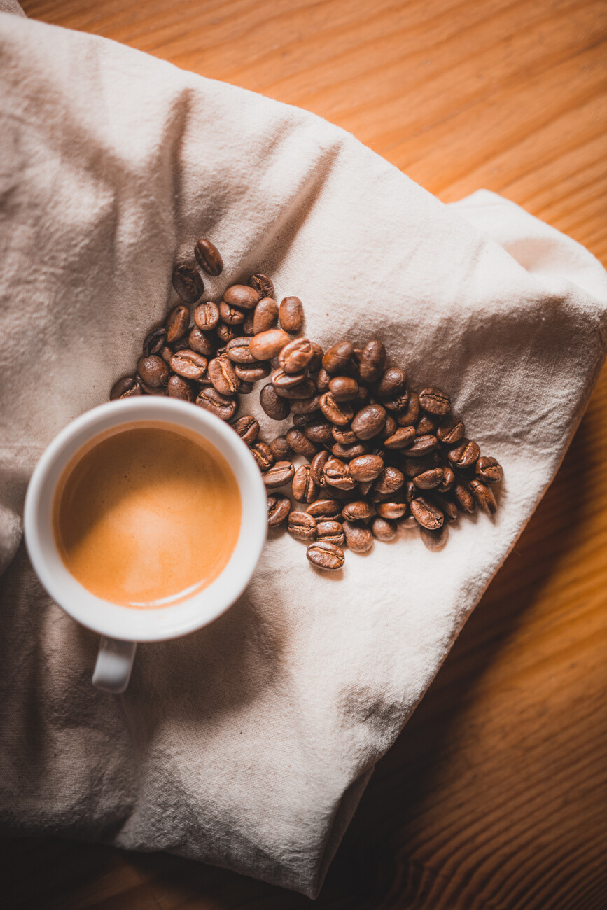Artisanal coffee preparation
